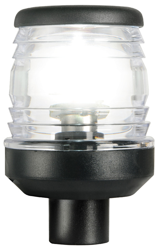 11 133 13 New12 Jpg 11.133.13 Fanale 360° led nero con codulo Osculati