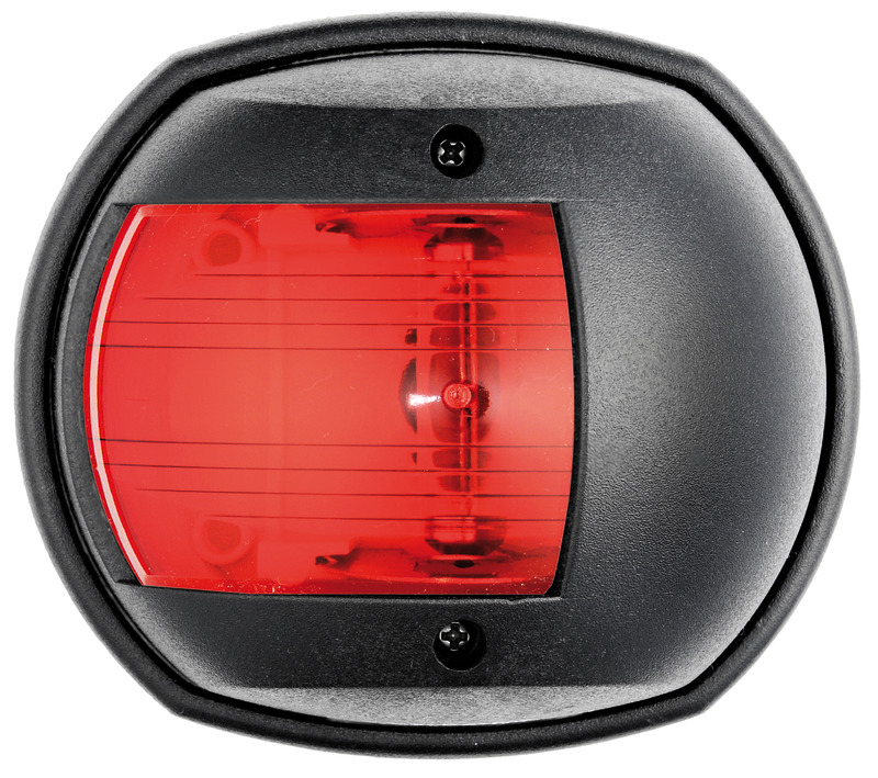 11 410 01 Fanale Classic 12 Rosso Nero Osculati 11.410.01 Fanale Classic 12 rosso - nero Osculati