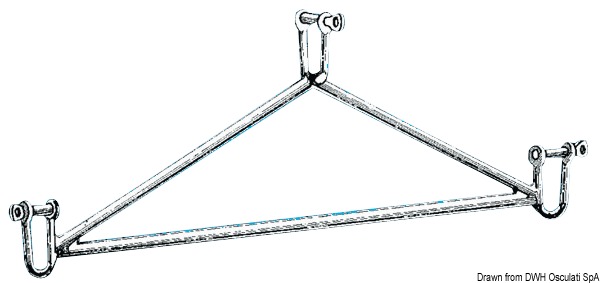 42.770.00 42.770.00 Bilancino inox per passerelle Osculati