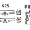 45 047 23 Ultraflex Kit K 23 Per Cavi C14 Pezzi Pz 1 Osculati