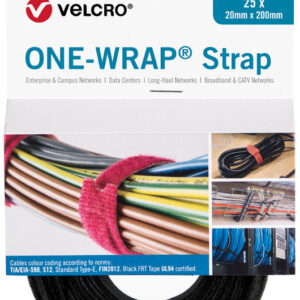 65 456 11 Velcro Brand Plastic Coins Kit 20 Pz Osculati 65.455.20 VELCRO®Brand ONE-WRAP® fascet. 20x200mm nero cf.25 Osculati